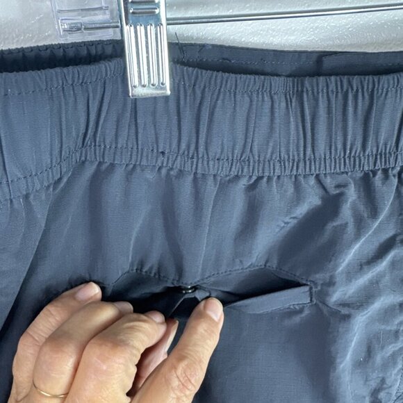 Eddie Bauer Men's L Ripstop Tech Short Black Nylon Belt NWT Inseam 7.75" UPF 50+ - Picture 7 of 16